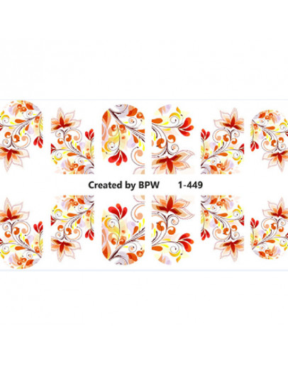 BPW.Style, Слайдер-дизайн «Осенний узор» №1-449