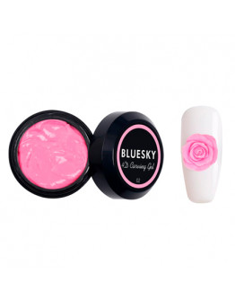 Bluesky, Пластилин Carving gel 4D №02, светло-розовый