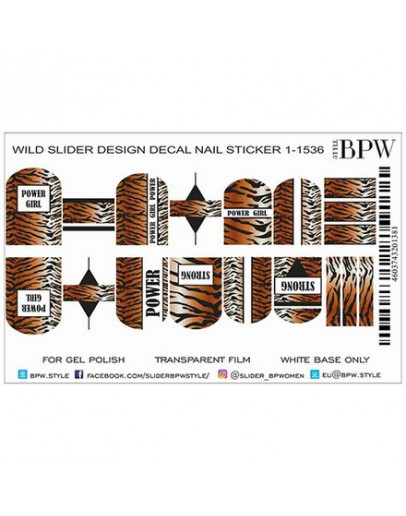 BPW.style, Слайдер-дизайн Wild Power №1-1536