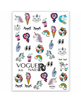 Набор, Vogue Nails, 3D-слайдер №42, 2 шт.
