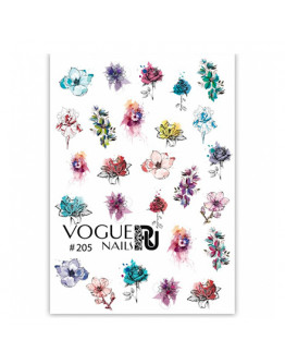 Набор, Vogue Nails, Слайдер-дизайн №205, 2 шт.