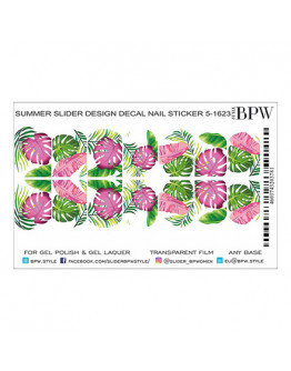 BPW.style, Слайдер-дизайн «Тропические листья» №5-1623