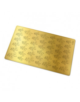 Набор, Freedecor, Металлизированные наклейки №162, золото, 3 шт.