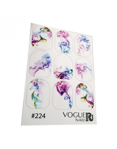 Vogue Nails, Слайдер-дизайн №224