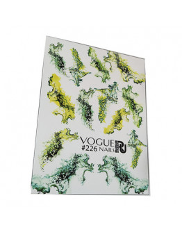 Набор, Vogue Nails, Слайдер-дизайн №226, 2 шт.