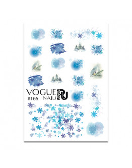 Набор, Vogue Nails, Слайдер-дизайн №166, 2 шт.