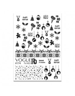 Набор, Vogue Nails, Слайдер-дизайн №174, 2 шт.