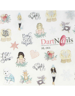 DartNails, Слайдер-дизайн Art-Fashion №64