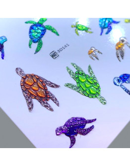 Anna Tkacheva, 3D-слайдер Crystal HT №141 «Море. Черепахи»
