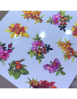 Anna Tkacheva, 3D-слайдер Crystal HT №253 «Цветы. Листья»