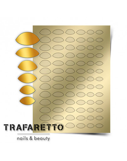 Trafaretto, Металлизированные наклейки CL-10, золото