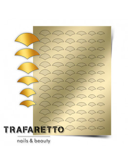 Trafaretto, Металлизированные наклейки CL-11, золото