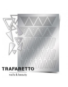 Trafaretto, Металлизированные наклейки GM-04, серебро