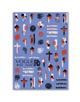 Набор, Vogue Nails, Слайдер №131, 2 шт.