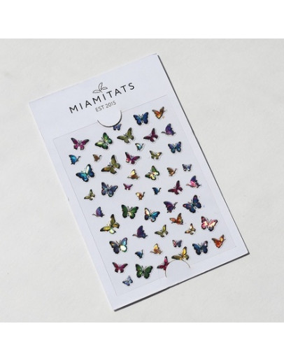 Miami Tattoos, Наклейки для ногтей Butterfly