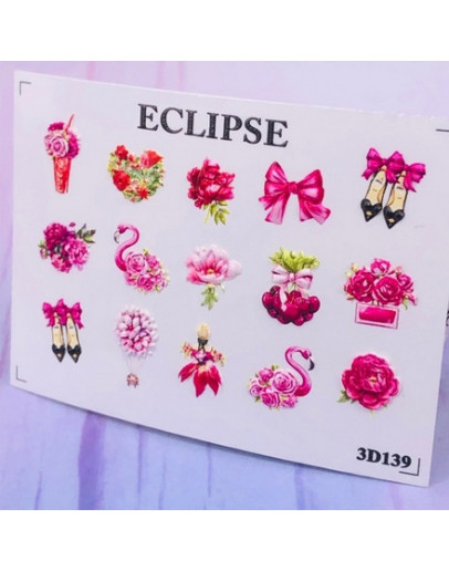 Eclipse, 3D-слайдер для ногтей №139