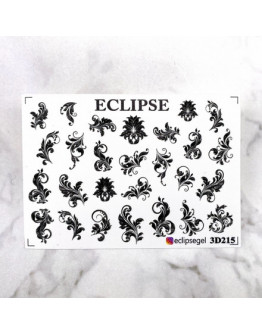 Eclipse, 3D-слайдер для ногтей №215