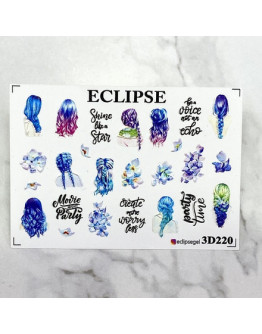 Eclipse, 3D-слайдер для ногтей №220