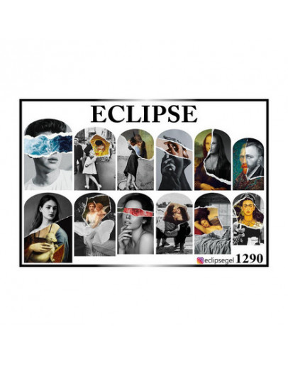 Eclipse, Слайдер-дизайн для ногтей №1290