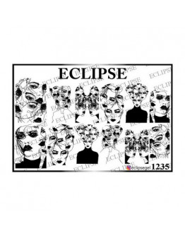 Eclipse, Слайдер-дизайн для ногтей №1235