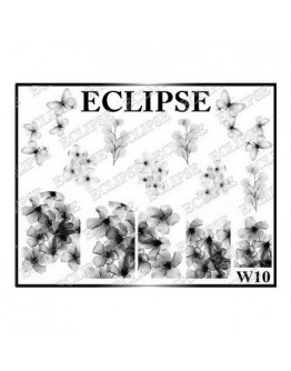 Набор, Eclipse, Слайдер-дизайн для ногтей W №10, 2 шт.