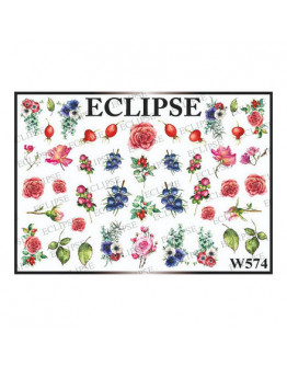 Eclipse, Слайдер-дизайн для ногтей W №574