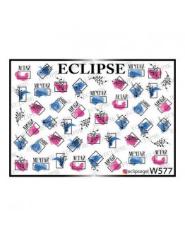 Eclipse, Слайдер-дизайн для ногтей W №577