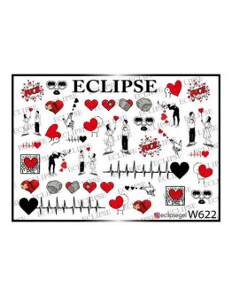 Eclipse, Слайдер-дизайн для ногтей W №622
