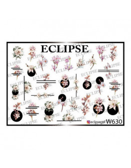 Eclipse, Слайдер-дизайн для ногтей W №630