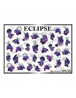 Eclipse, Слайдер-дизайн для ногтей W №638