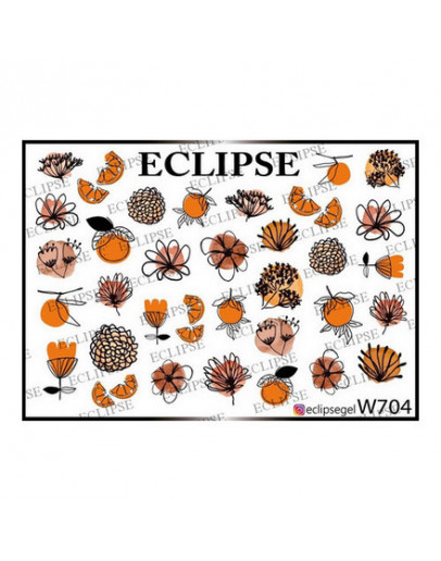 Eclipse, Слайдер-дизайн для ногтей W №704