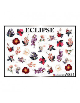 Eclipse, Слайдер-дизайн для ногтей W №851