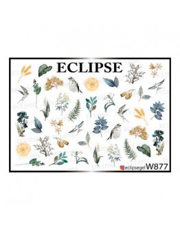 Eclipse, Слайдер-дизайн для ногтей W №877