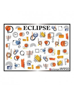 Eclipse, Слайдер-дизайн для ногтей W №950