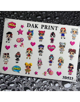 Dak Print, 3D-слайдер №523