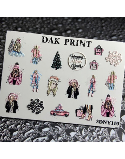 Dak Print, 3D-слайдер №110NY