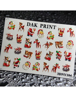 Dak Print, 3D-слайдер №104NY