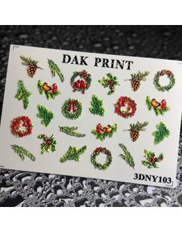 Dak Print, 3D-слайдер №103NY