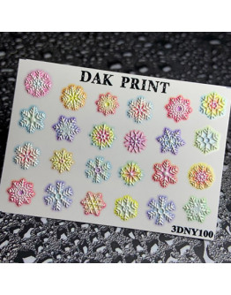 Dak Print, 3D-слайдер №100NY