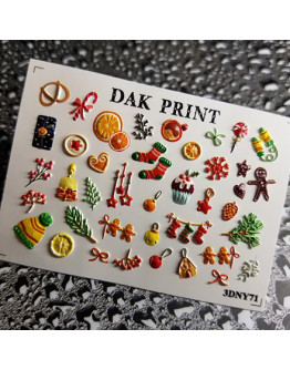 Набор, Dak Print, 3D-слайдер №71NY, 2 шт.
