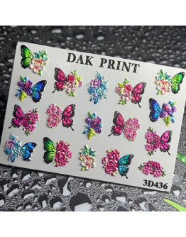 Набор, Dak Print, 3D-слайдер №436, 2 шт.