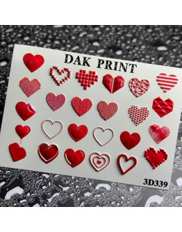 Набор, Dak Print, 3D-слайдер №339, 2 шт.
