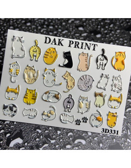 Набор, Dak Print, 3D-слайдер №331, 2 шт.