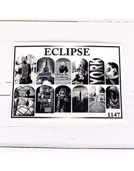 Eclipse, Слайдер-дизайн для ногтей №1147