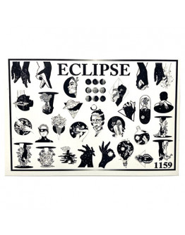 Eclipse, Слайдер-дизайн для ногтей №1159