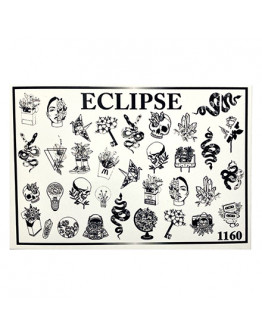 Eclipse, Слайдер-дизайн для ногтей №1160