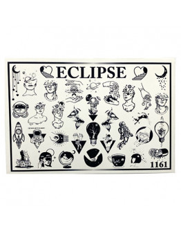 Eclipse, Слайдер-дизайн для ногтей №1161