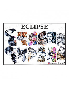 Eclipse, Слайдер-дизайн для ногтей №1272