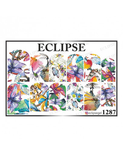 Eclipse, Слайдер-дизайн для ногтей №1287