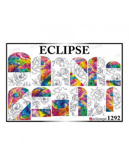 Eclipse, Слайдер-дизайн для ногтей №1292